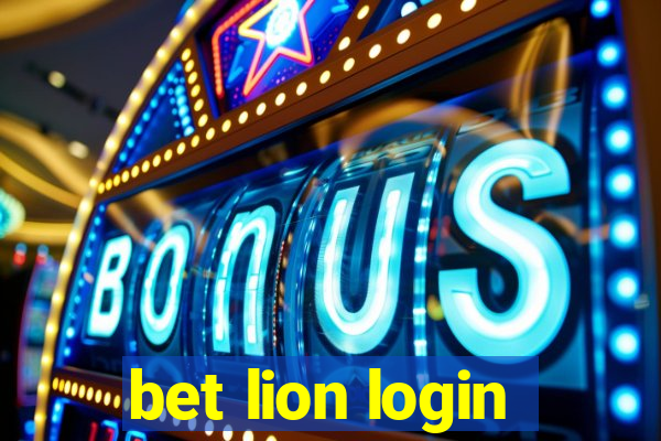 bet lion login